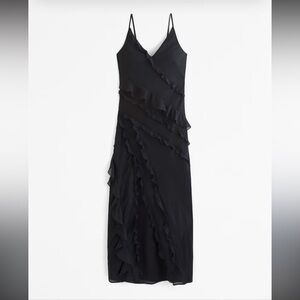 Abercrombie & Fitch Black Strapless Dress
